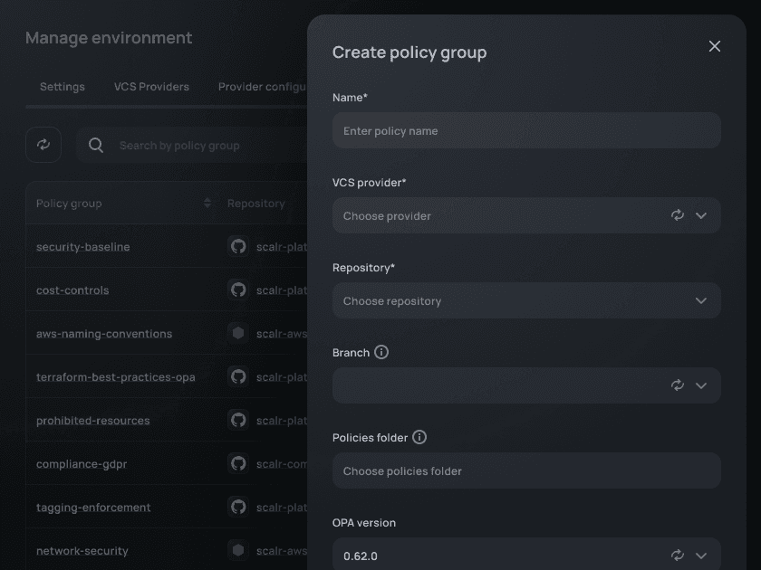Image for Inheritance - centrally create policies, module and more